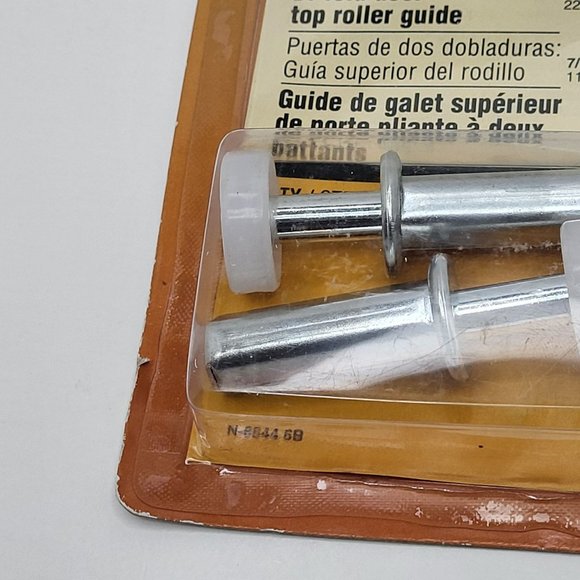 PRIME-LINE BI-FOLD DOOR #N6544 TOP GUIDE ROLLER 7/8 IN. O.D. FITS‎ 7/16 IN. HOLE - Picture 3 of 13